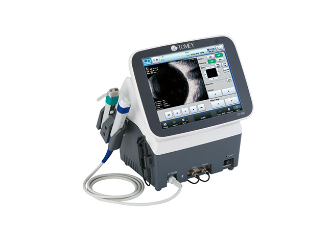超音波画像診断 眼軸長 角膜厚測定装置（UD-800）
